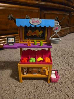 Barbie Produce Stand