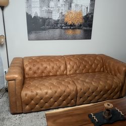 Hooker Furniture Savion 1.5 LAF/RAF 2 over 2 Sofa w/ PWR Rec PWR HR Saddlebag Coin