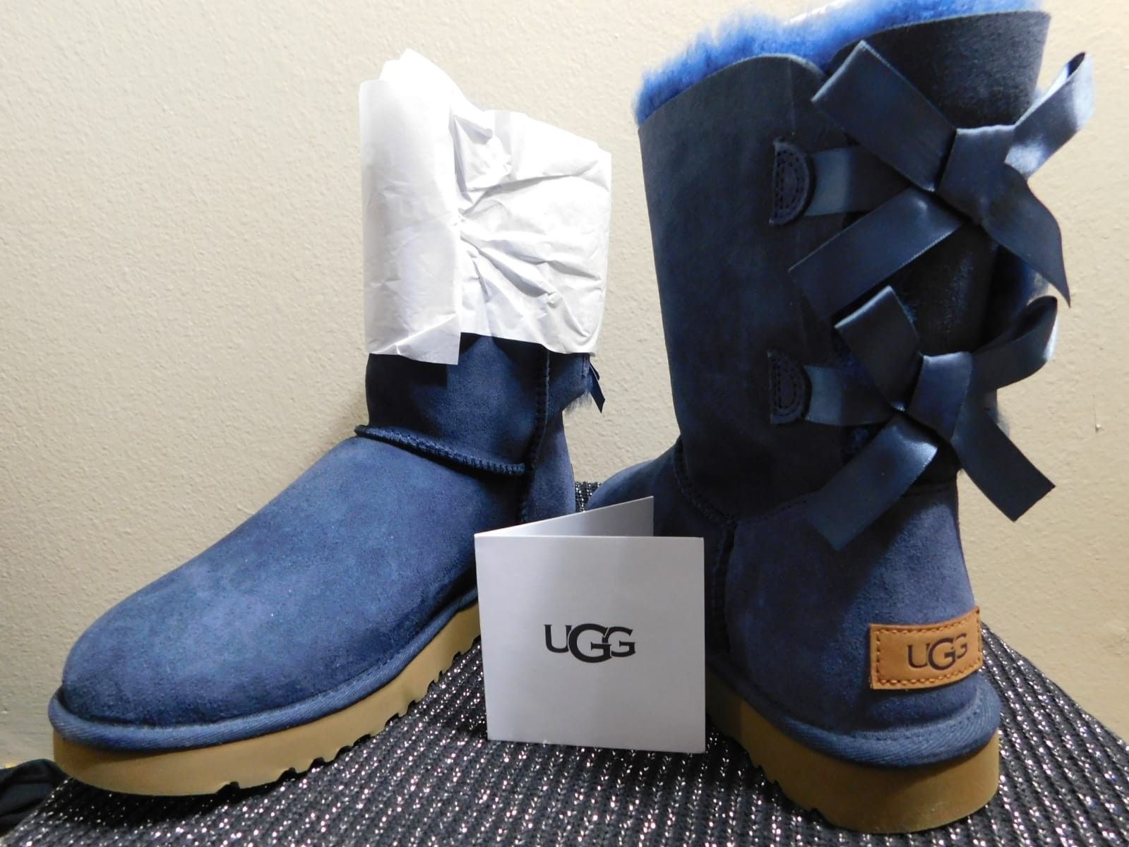 Navy Blue Ugg boots size 8