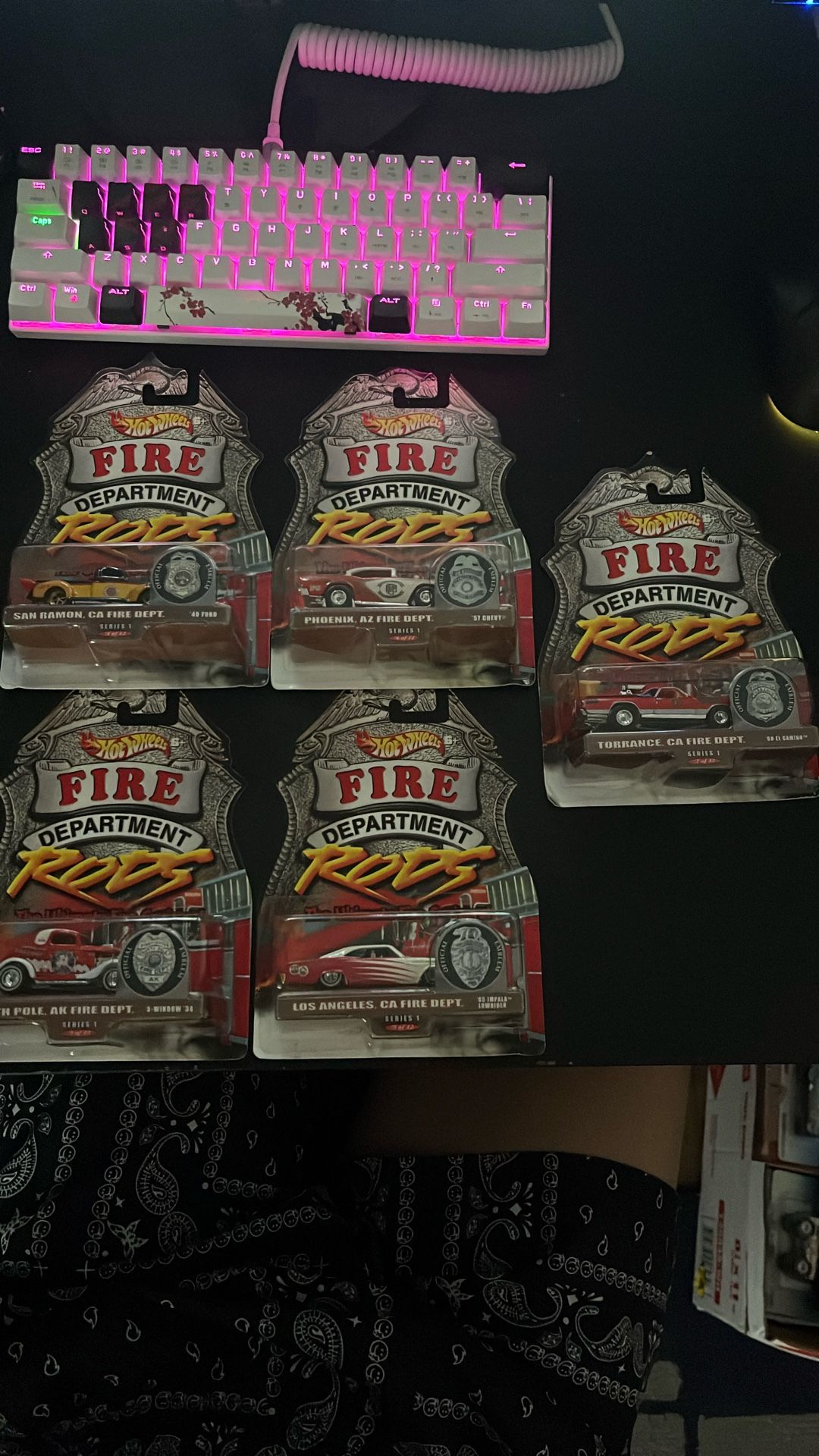 Hot Wheels 2001 Fire Department Rods Series