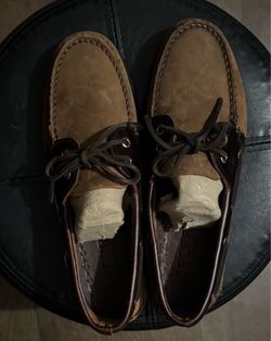 SPERRY BOAT SHOE “dark brown/ suede mens siE 8