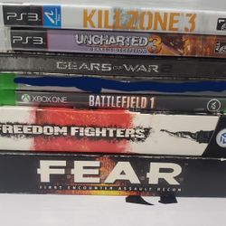 Xbox 1  Ps3  Pc Games All $10