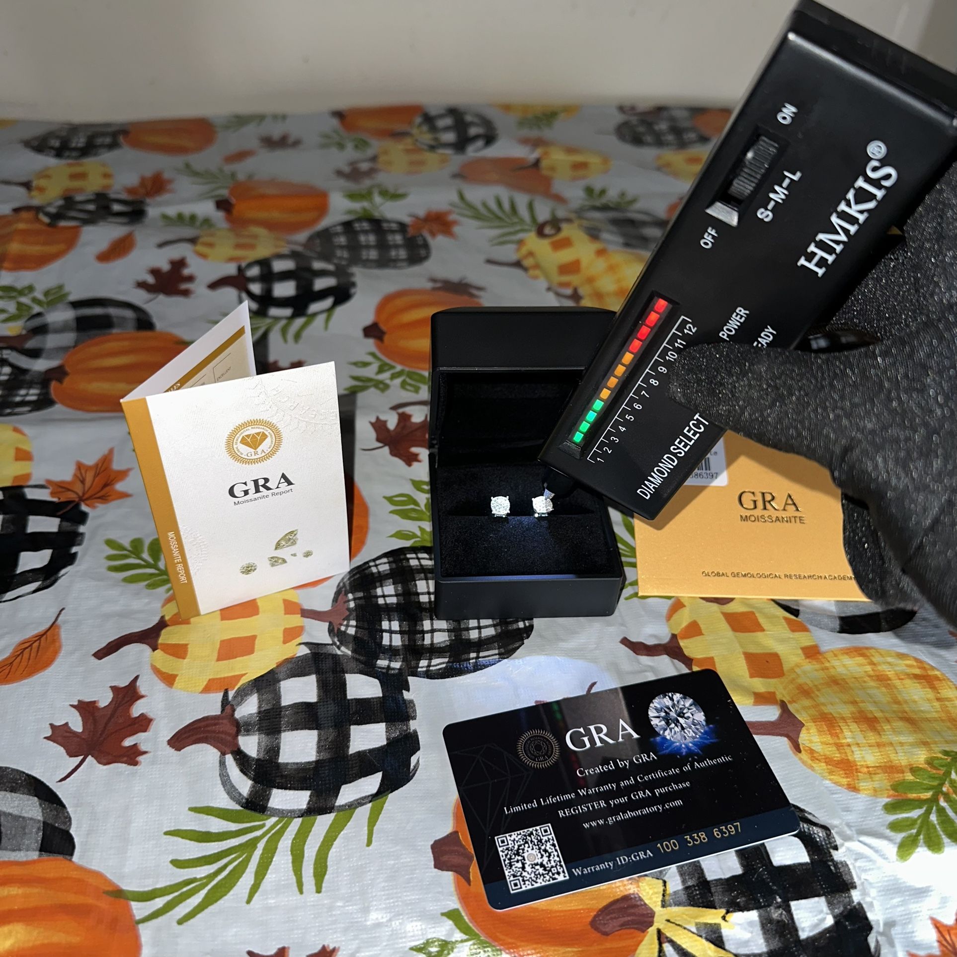 Stud VVS Moissanite Earrings 