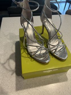 Gianni bini hotsell silver heels