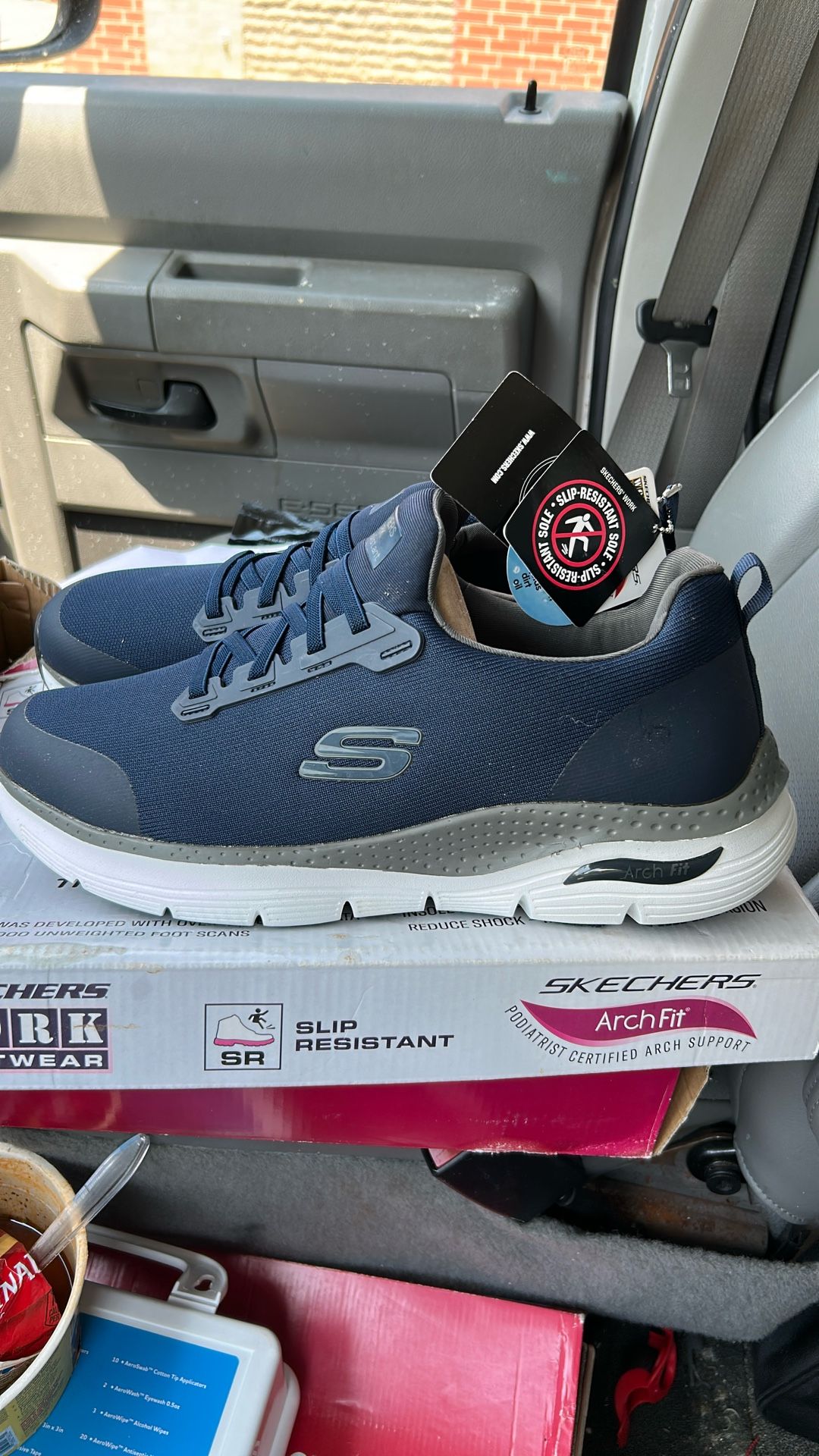 Brand New Blue Skechers Size 13