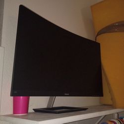 Curved Philips Computer Monitor 