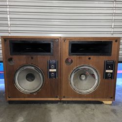 Vintage Altec Lansing Model Fifteen 2 way Studio Monitor System/ Speakers