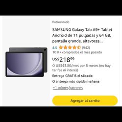 Samsung Galaxy Tab A9 Tablet Android, 11 Inches, 64 GB