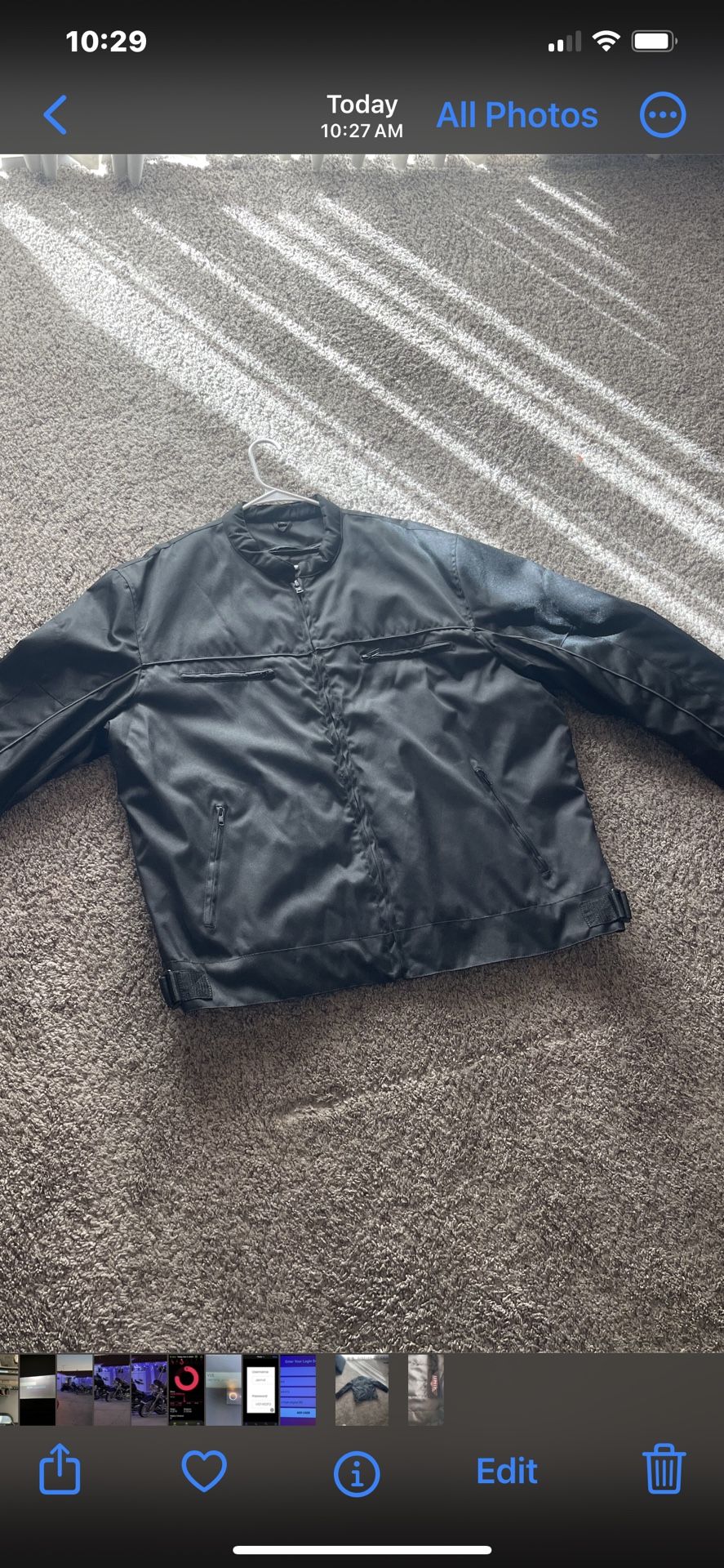 Motorcycle Riding Jacket 3Xl