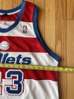 Michael Jordan Washington Bullets Nike Basketball Jersey Size 4XL