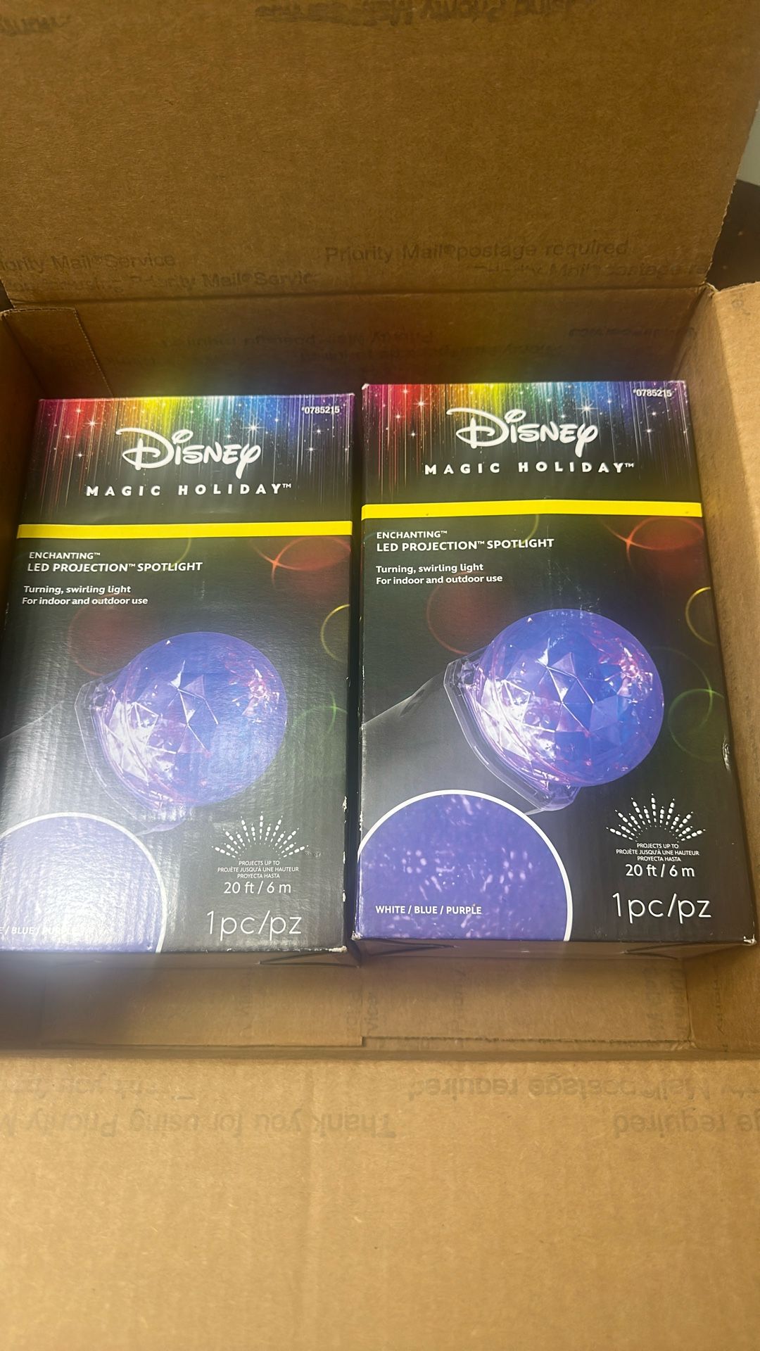Disney Magic Holiday LED Projection Light