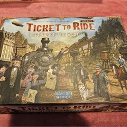 Ticket To Ride Legacy: Legends Of The West (Board Game) 