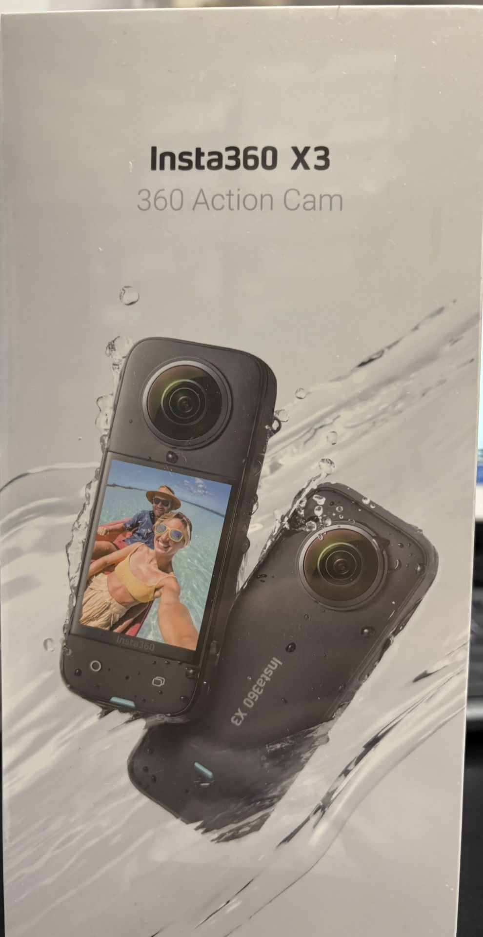 Insta360 X3 5.7k 360 degree action camera