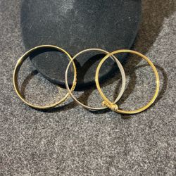 Trio Of Fashion Bracelets
