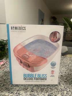 Homedics pedicure foot rub foot spa