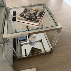 Z Gallery coffee table plus 2 sides table