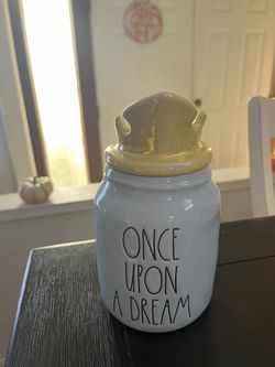 Rae Dunn Disney Once Upon A Dream Aurora Canister 