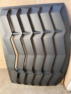 dodge charger louvers
