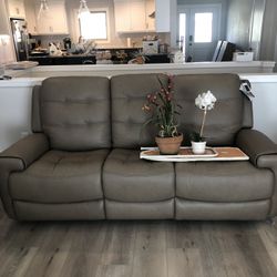 BRAND NEW, NEVER USED LEATHER RECLINING SOFA, LOVESEAT & 2 RECLINERS