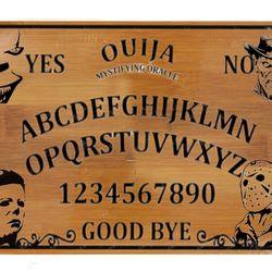 New Years Spooky Ouija Cutting Board 