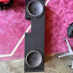Two 12” Sub Woofers 