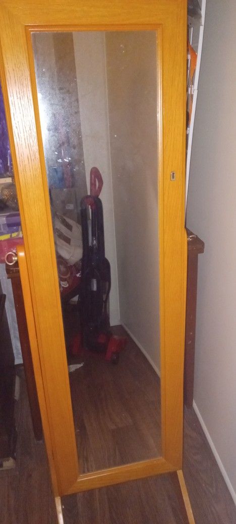 Tall 5ft Jewelry Cabinet