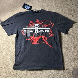 Hellstar T Shirt Black/Red Size Medium