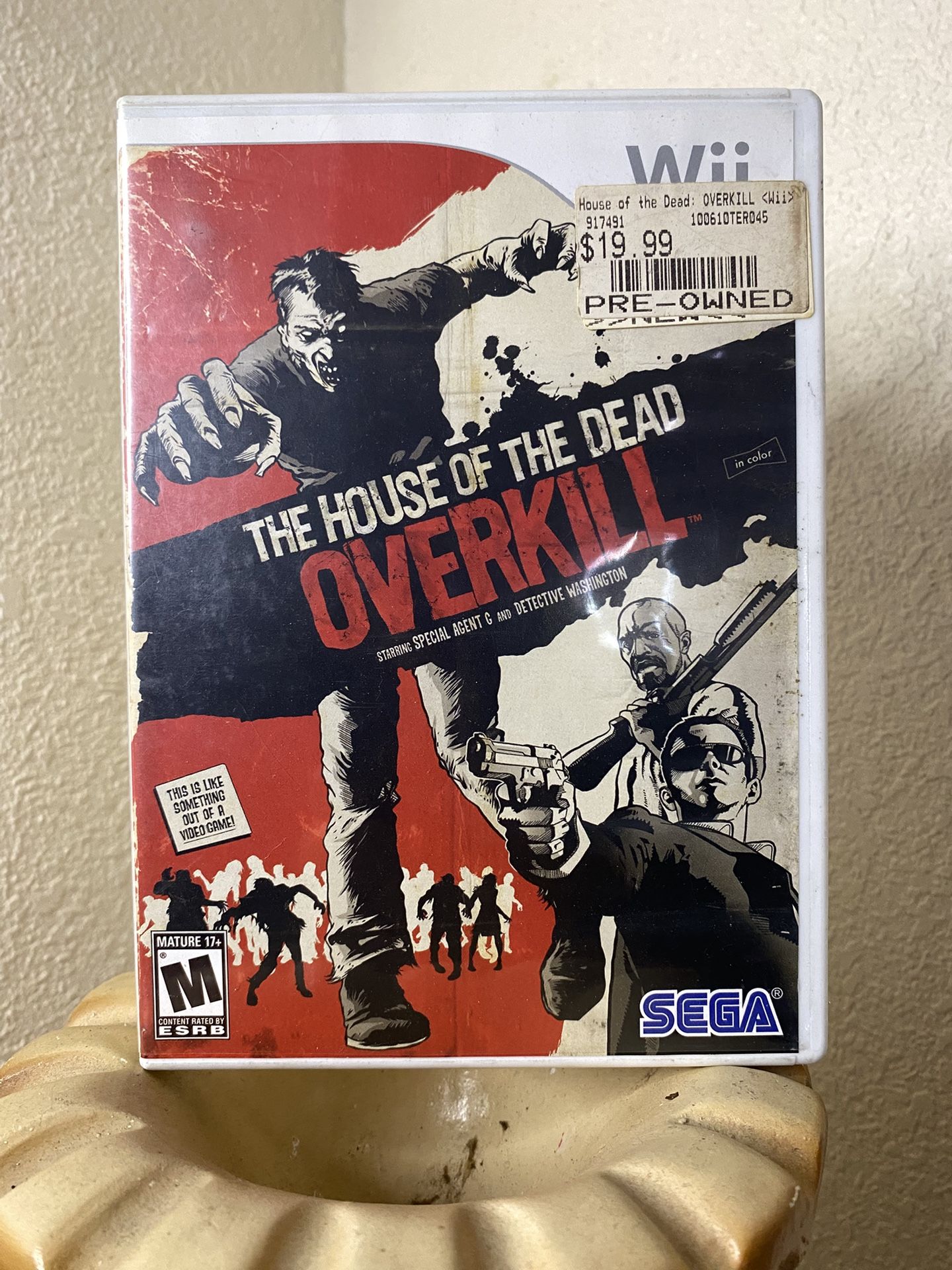The House of the Dead: Overkill (Nintendo Wii, 2009) Tested & Works