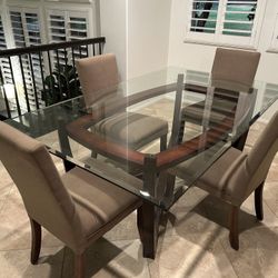Glass Kitchen Table