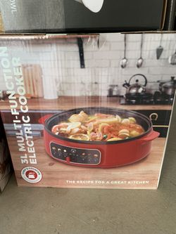 NEW Chef’s Counter 3L Multi-Function Electric Cooker