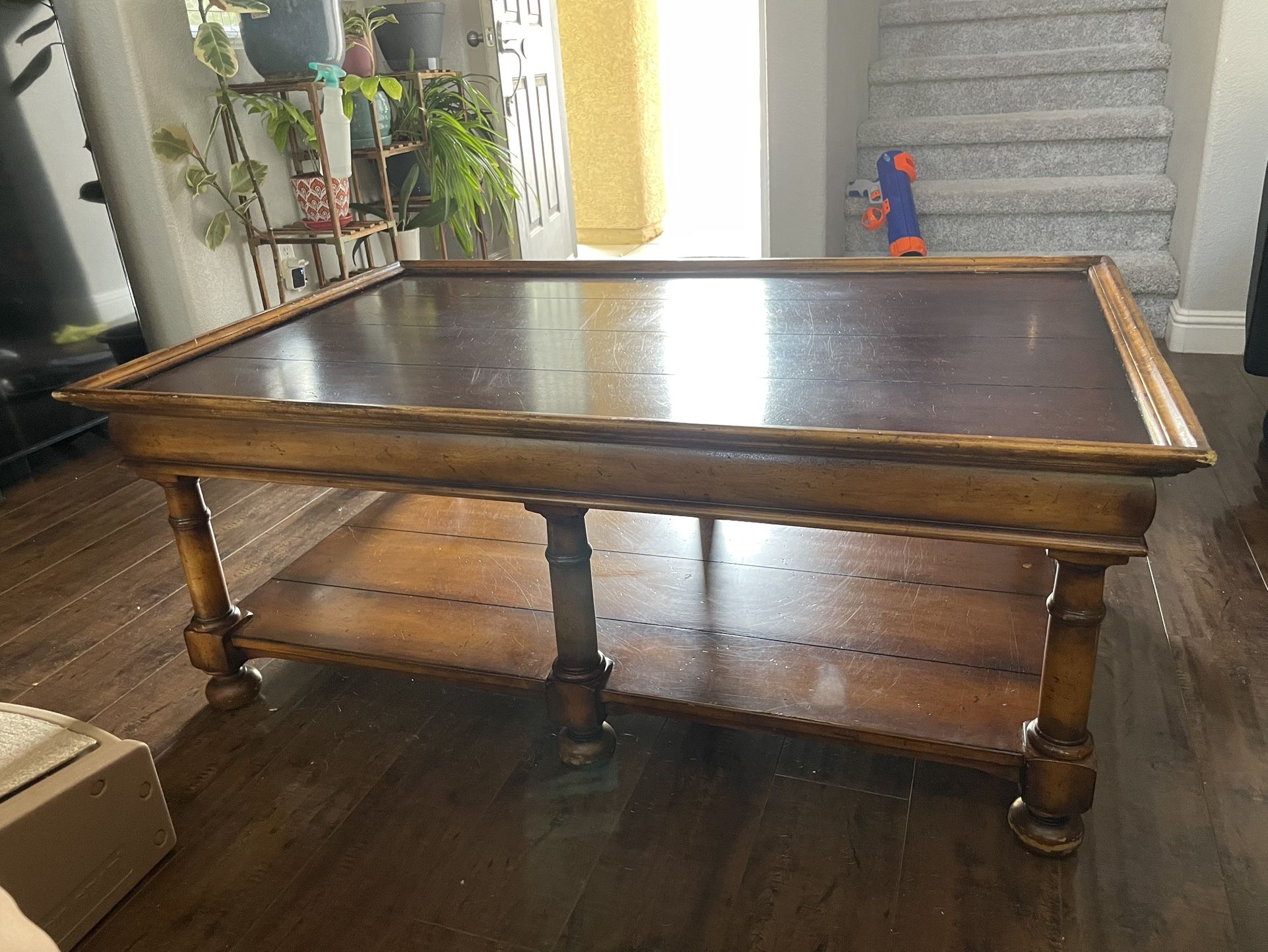 Solid Wood Coffee Table
