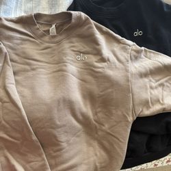 Alo Crew Neck Sweatshirts 