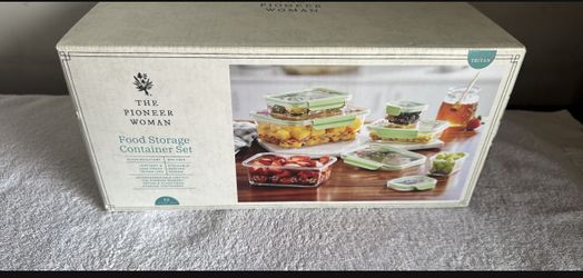 Pioneer Woman 12 Piece Food Storage Container Set