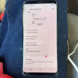 Samsung Galaxy S9 Older Model