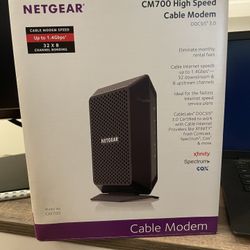 Netgear CM700 Cable modem