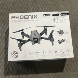 Vivitar -VTI Phoenix Foldable Drone Gray 40 Min Flight