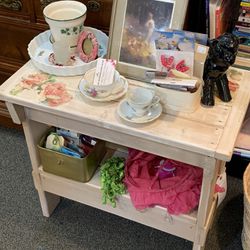 Local made Two Tier Bench Console Table