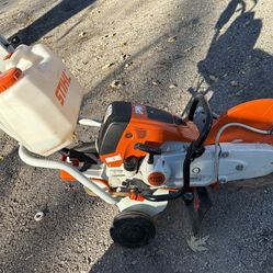 Like New Stilh Concrete Saw