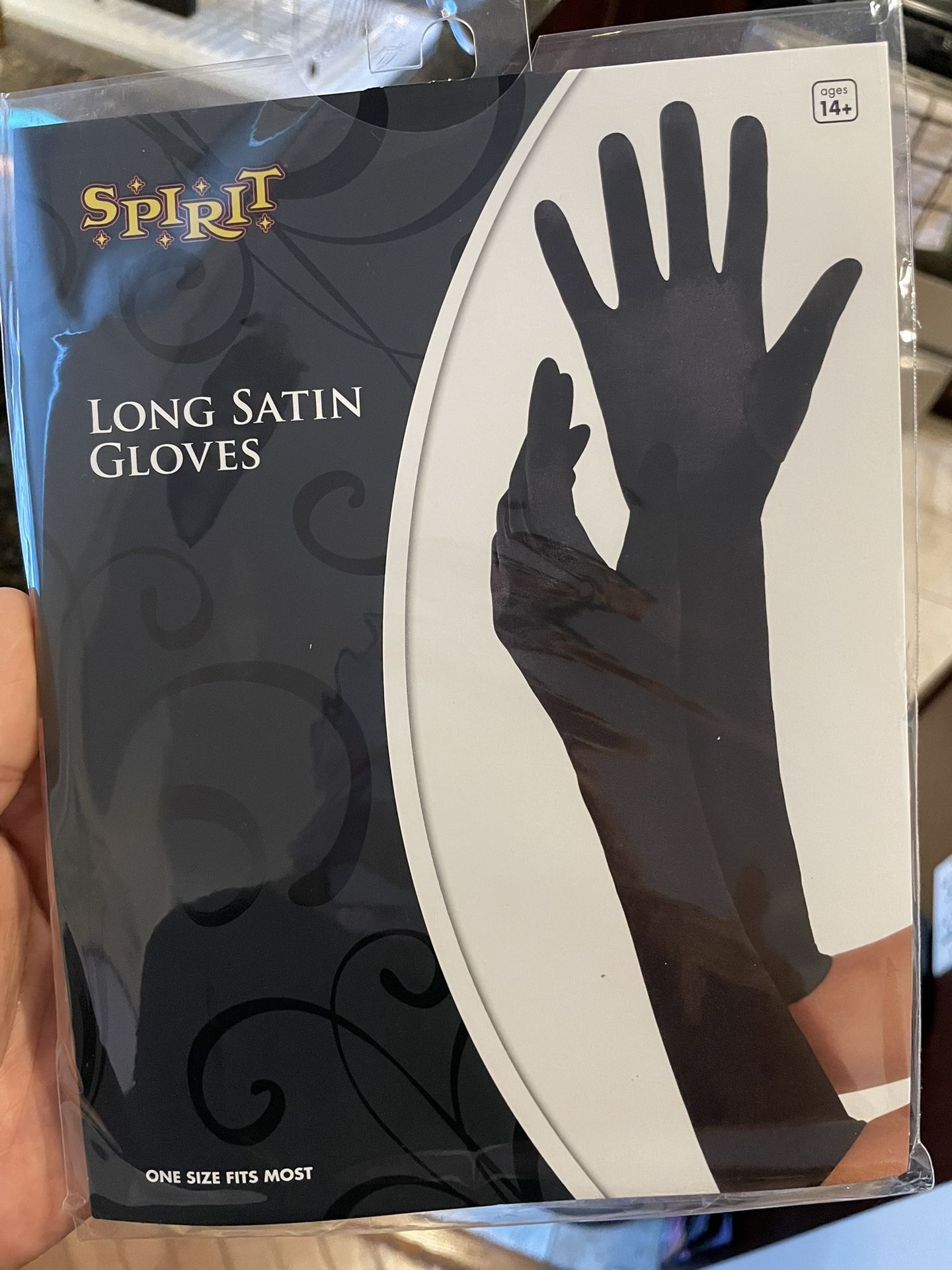 Long Satin Gloves For Halloween Costume