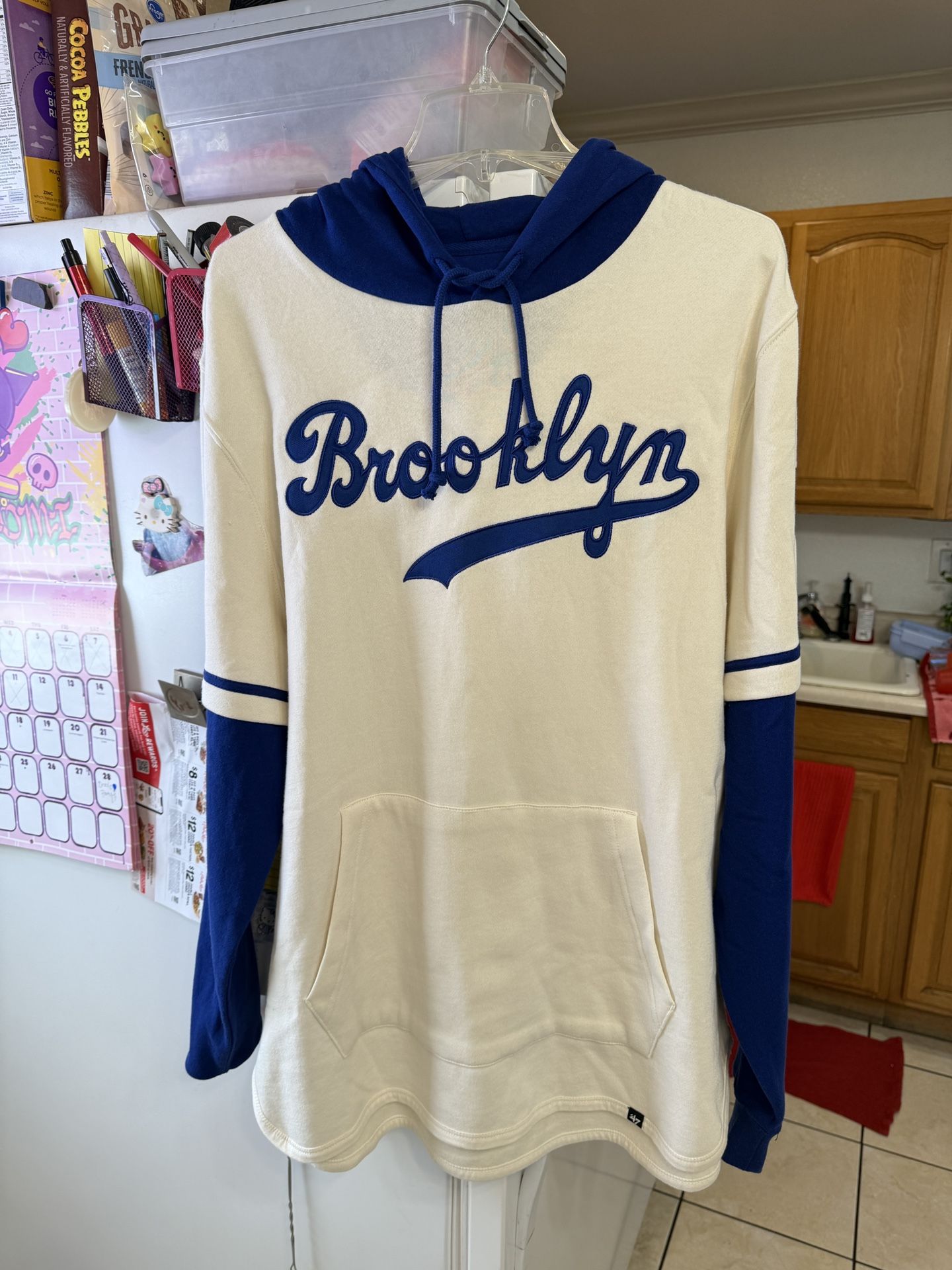 Los Angeles Dodgers Cooperstown Trifecta '47 Shortstop Pullover Hoodie