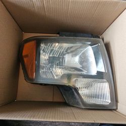 2009-2014 Ford F-150 Black Headlights