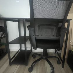 Desk and Office Chair Set