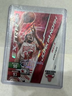Joakim Noah Chicago Bulls Extra Trading Card