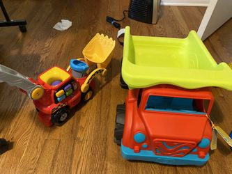 Vtech Ball Truck And Dump truck