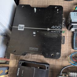 Dual 400 Watt Amplifier 