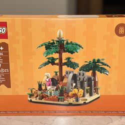 LEGO SET; african savana diorama