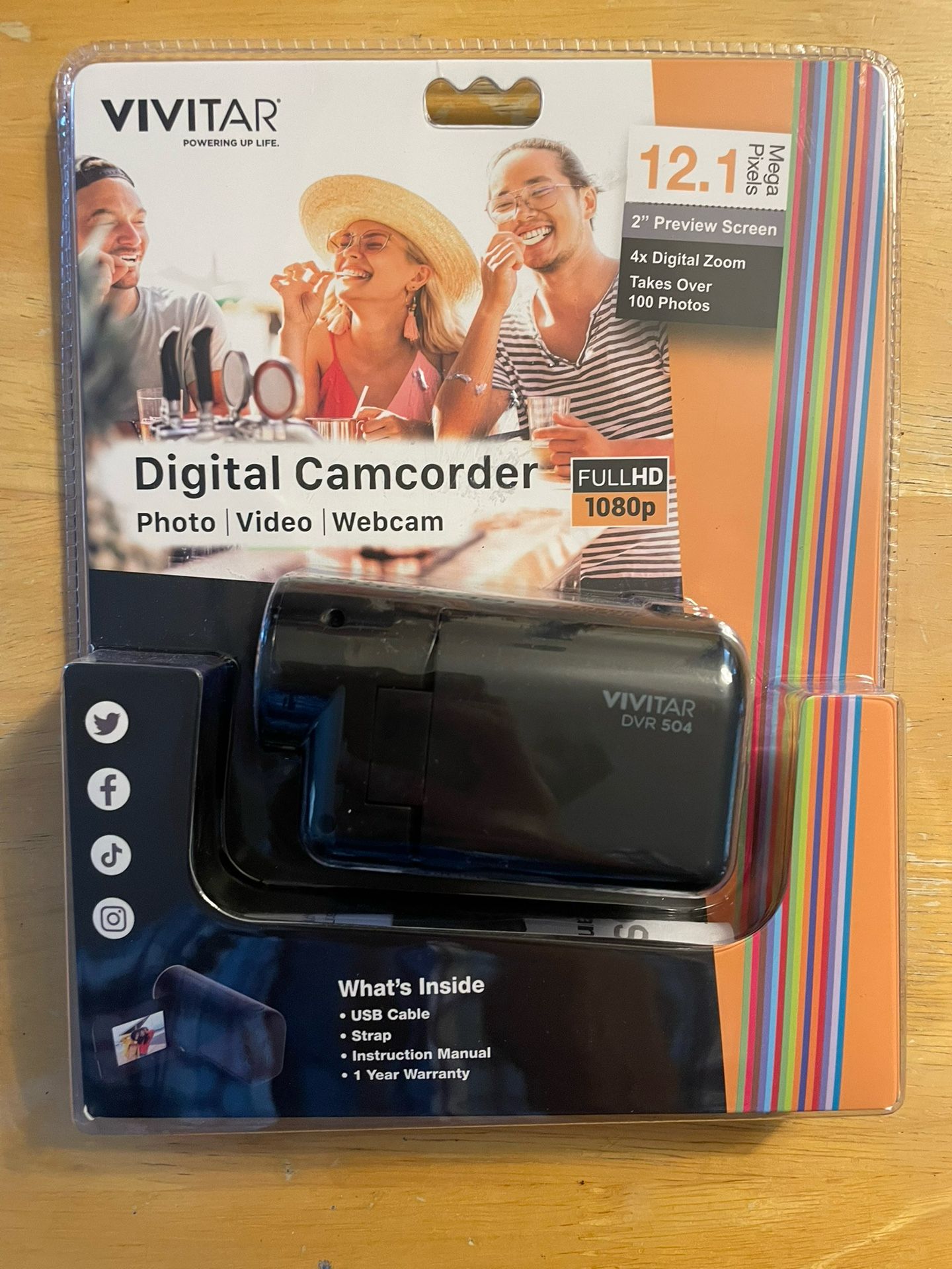 Vivitar Digital Camcorder Brand New Unopened Container!