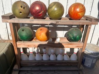 Bowling Pins & Bowling Balls