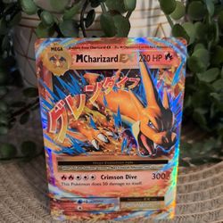 Pokémon, M Charizard EX Card