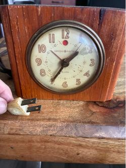 Antique General electric alarm clock.